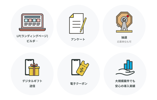 必要機能が揃ってすぐに始められる